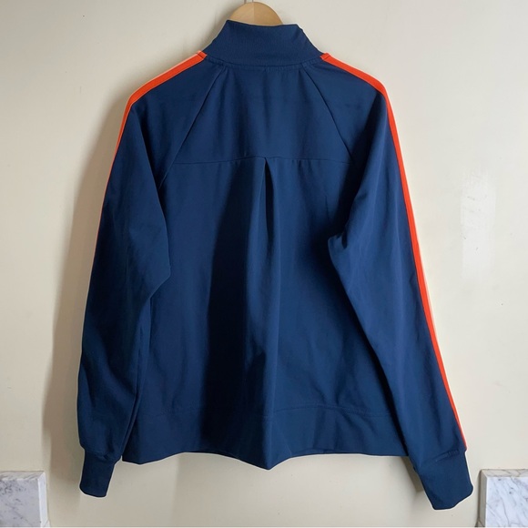 Athletic Works Bright Side Stripe Zip Up Sweatshirt Navy size 3X - Picture 2 of 8